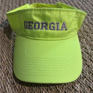 Georgia Adult Adjustable Visor - Neon